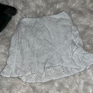 White skort